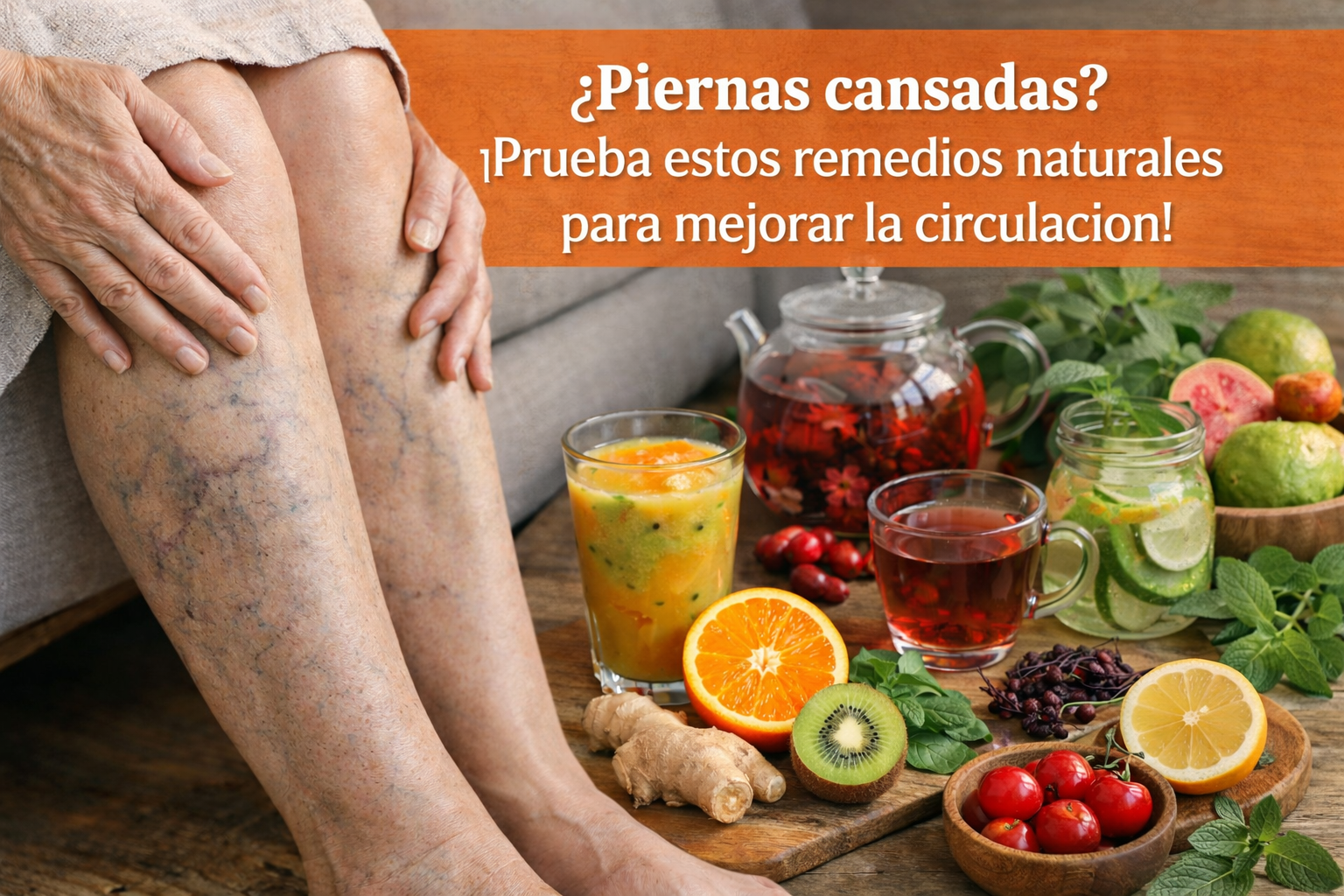 Cómo mejorar la circulación en las piernas con remedios de la botánica